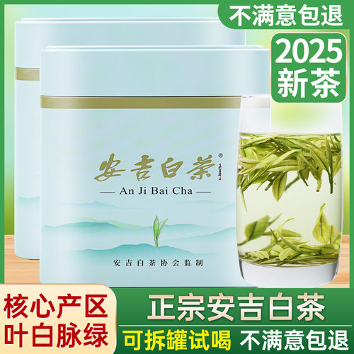 安吉白茶2025明前新茶支持试喝