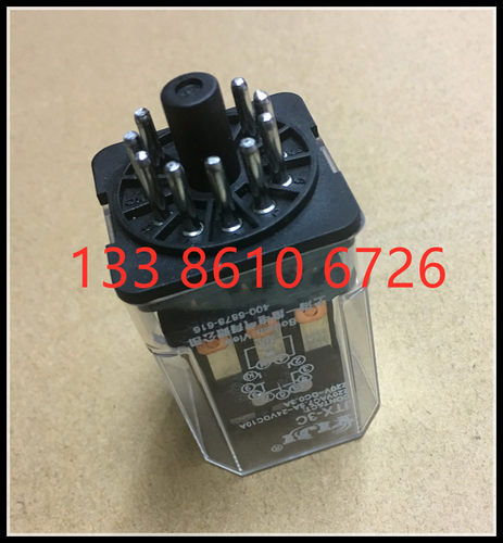 JTX-3C小型中间电磁继电器圆11脚交流直流220v110v 24v 12v36v6v