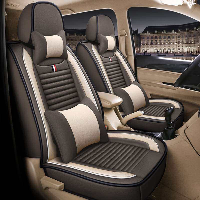 汽车座套宝骏730七座欧诺专用五菱宏光S全包S1车坐垫9荣光V亚麻冬