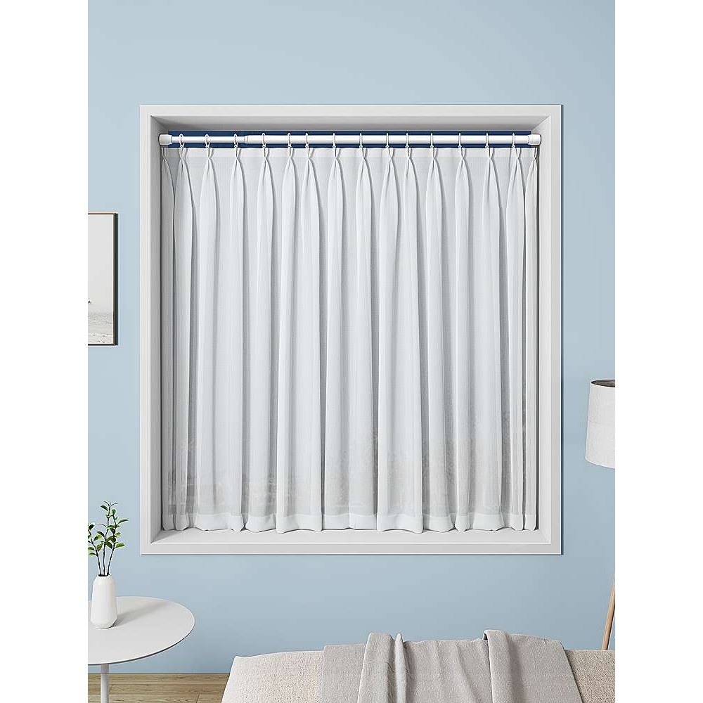 IYR7窗帘杆伸缩免打孔安装罗马杆浴室晾衣杆挡帘挂衣细杆卫生间门