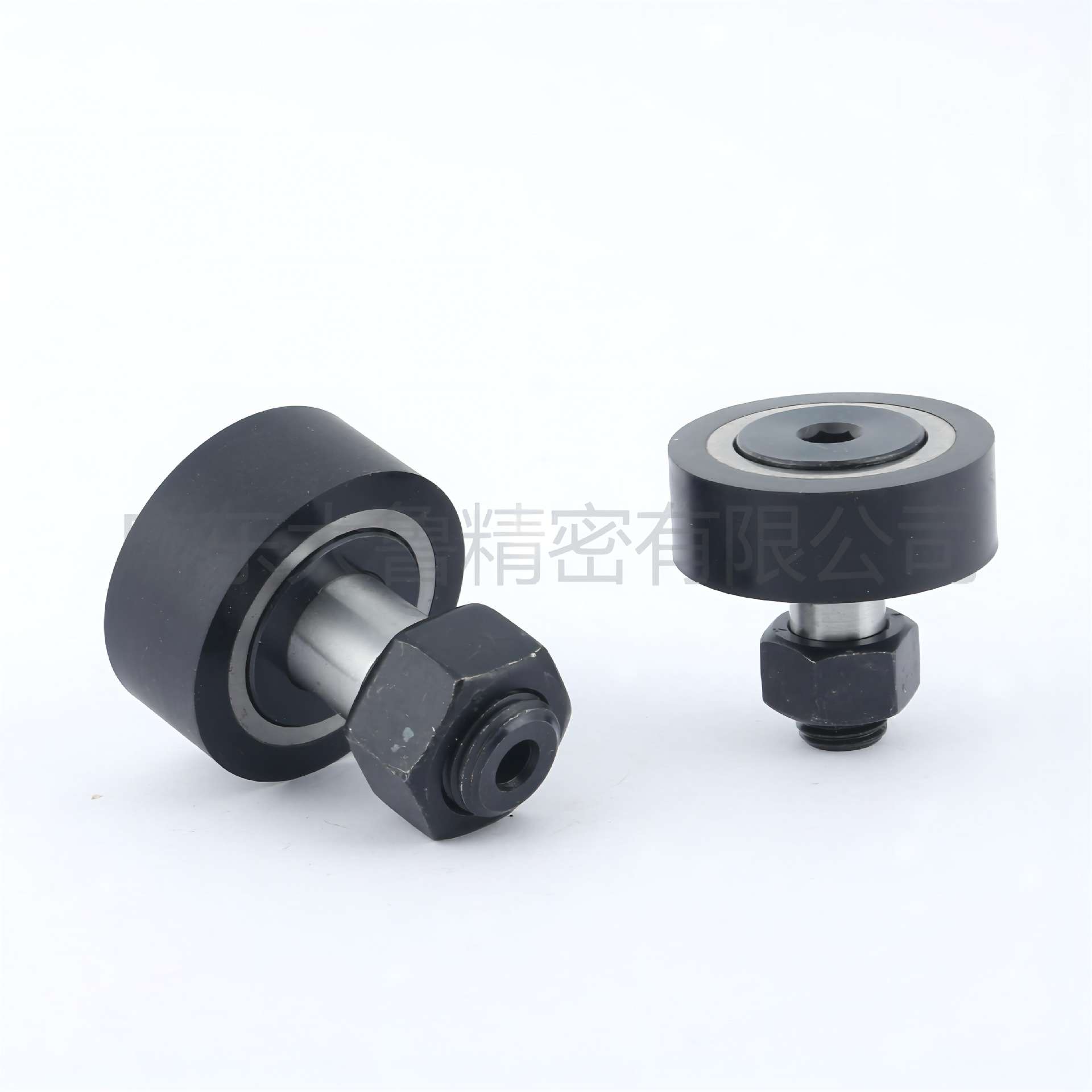 CFFRRUA聚氨酯包胶凸轮轴承滚针包塑脚轮随动器圆柱形CF8动滑轮滑