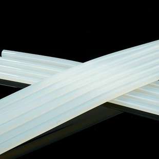 白色高粘热熔胶棒706A热熔胶 11MM粘塑料金属超粘热熔胶棒