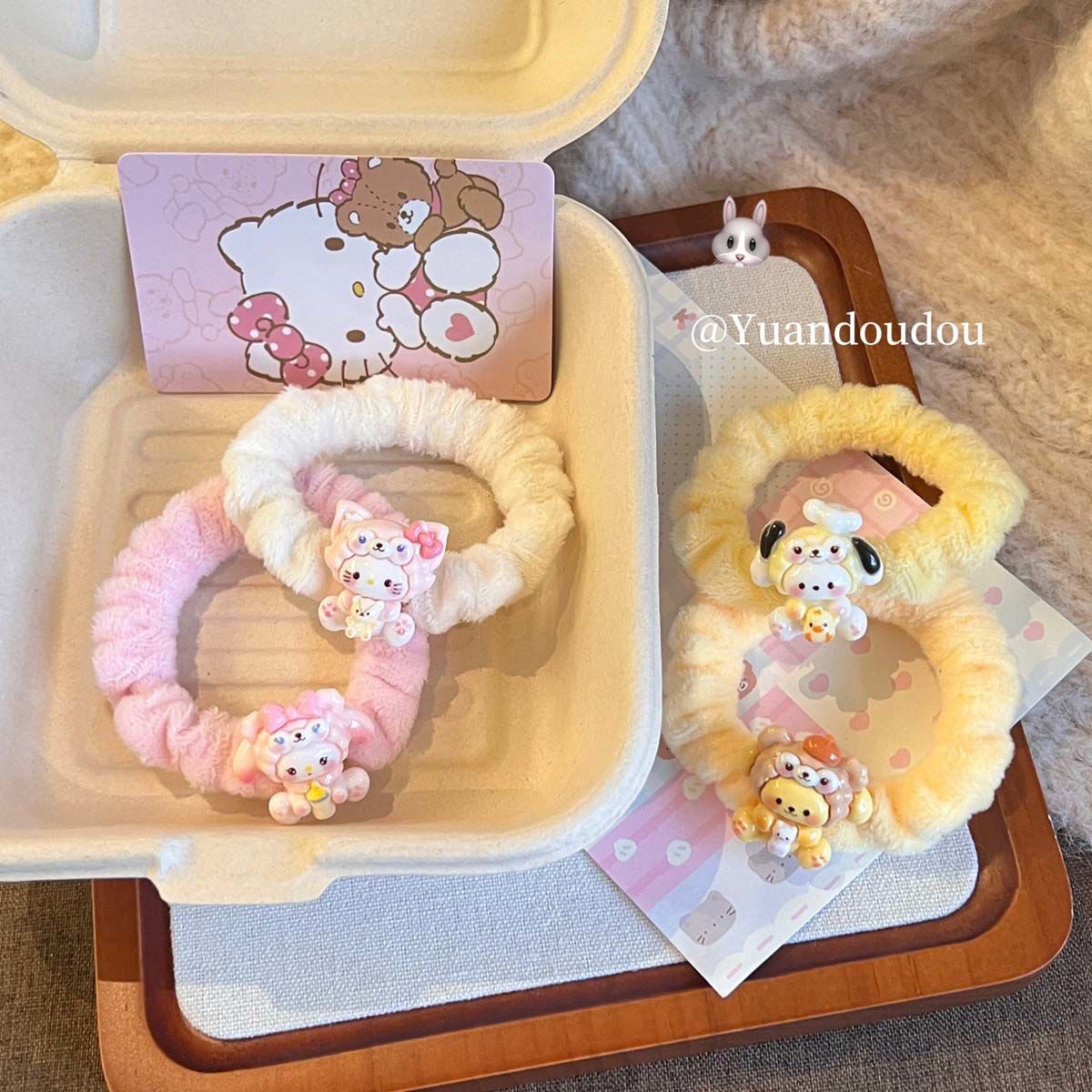 新款三丽欧发圈kt猫发绳高弹力头绳ins女发圈情侣闺蜜手链发饰,饰品/流行首饰/时尚饰品新,发饰,淘宝优惠券,粉丝福利购,淘宝优惠卷