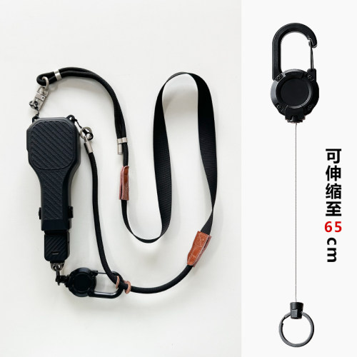 适用大疆pocket4p保护套斜挎挂绳