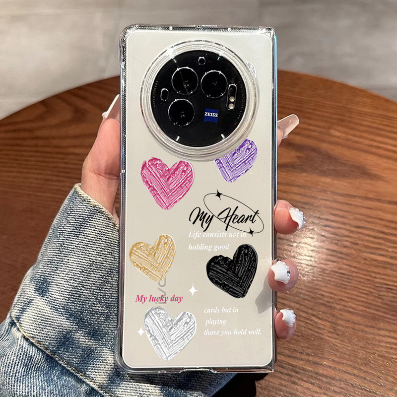 高端透明奢华折叠屏vivo手机壳