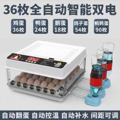 新品全自动孵恒温孵蛋箱水床孵化机孵化器小型家用小鸡蛋器鸭鹅品