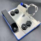 100型角磨机瓷砖倒角器便携式 45度倒角器木工瓦工通用