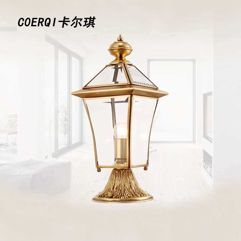 花园别墅户外围墙灯阳台灯防水景观庭院灯柱头灯围墙门柱灯室外,家装灯饰光源,柱头灯,淘宝优惠券,粉丝福利购,淘宝优惠卷