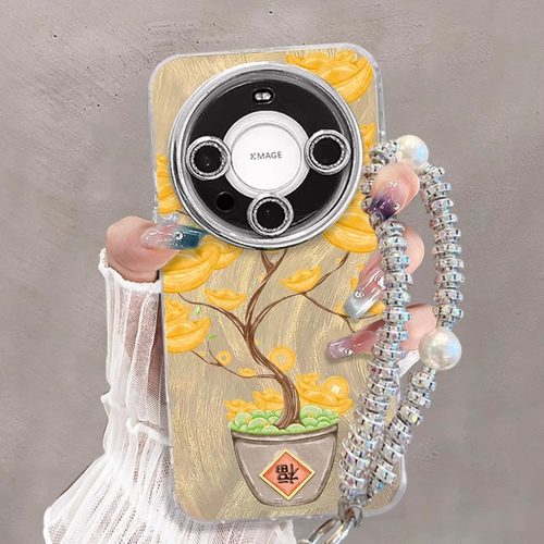 适用华为mate羽纱发财树镜头膜