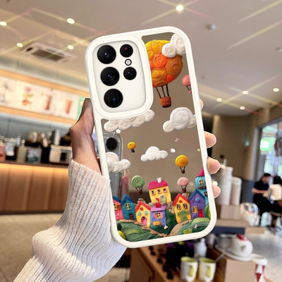 适用三星硅胶气球小镇