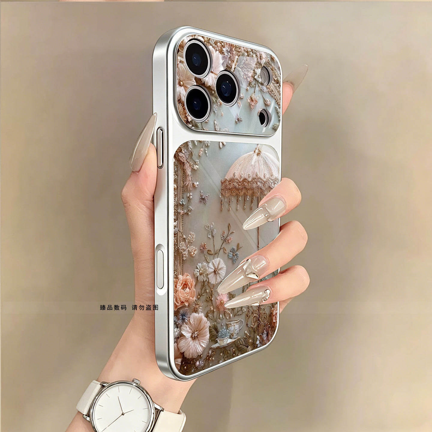 花伞叙旧适用苹果17promax手机壳新款iPhone16pro