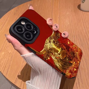 牛市长牛适用苹果17promax手机壳iPhone16pormax保护套15全包硅胶14por高级感13pm小众xs/r复古12p女款11潮