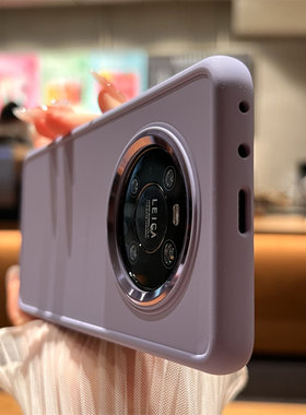 适用华为mate50pro硅胶金属镜头