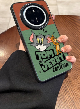 适用华为Mate70Pro手机壳杰瑞汤姆Mate60新款mate50潮牌卡通4mate0高级感E保护套Pro男女创意软曲面屏防摔30