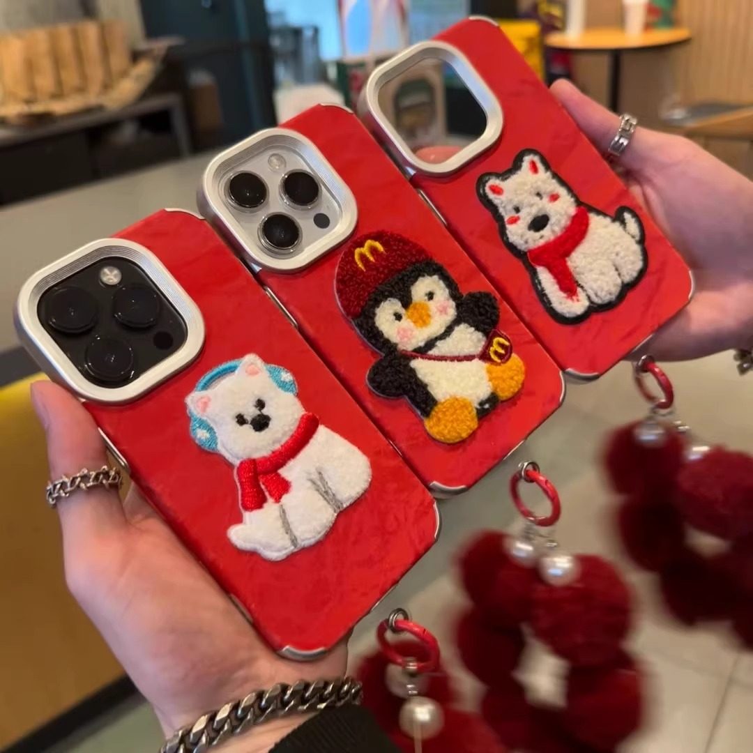 雪山纹企鹅西高地适用苹果16promax手机壳iPhone15promax新款14plus新年苹果13pro可爱12pro创意11卡通x/xr女,3C数码配件,手机保护套/壳,淘宝优惠券,粉丝福利购,淘宝优惠卷