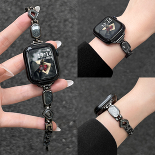 运动iqoowatchgt蓝牙版 适用vivo 21代女款 gt2手表带金属手链vivowatchgt智能手表3 表链iqoo配件高级感 watch