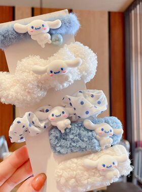 婉缘边夹布甜美刘海碎发夹