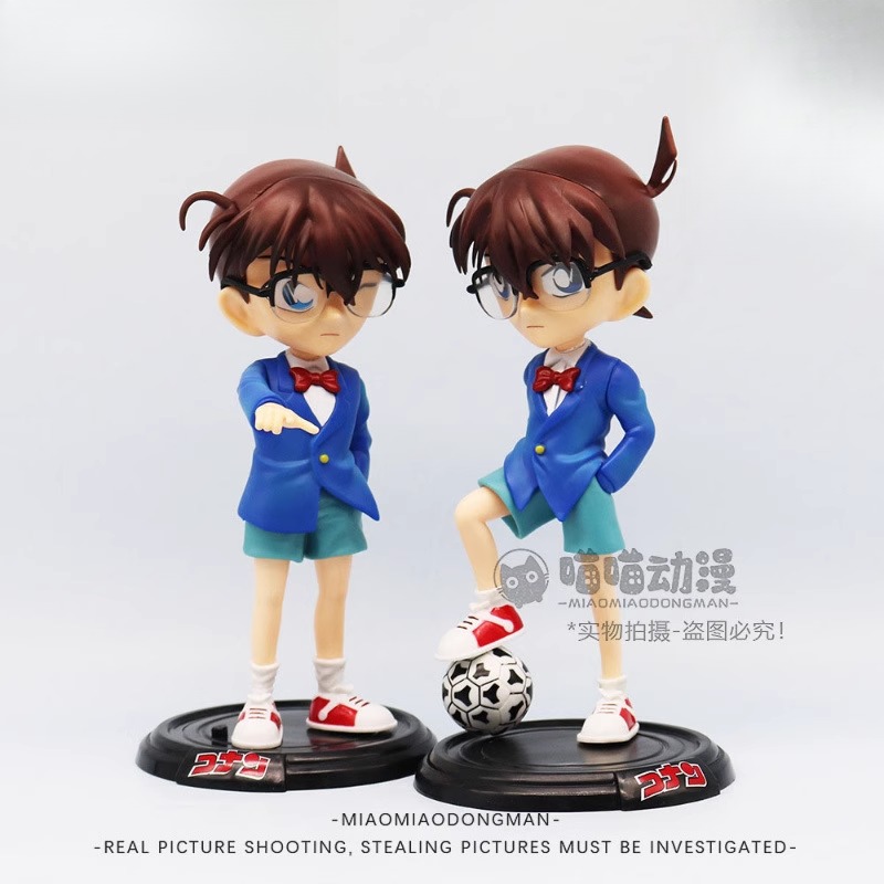 手办 工藤新一怪盗基德真相只有一个 GK礼服足球手办摆件