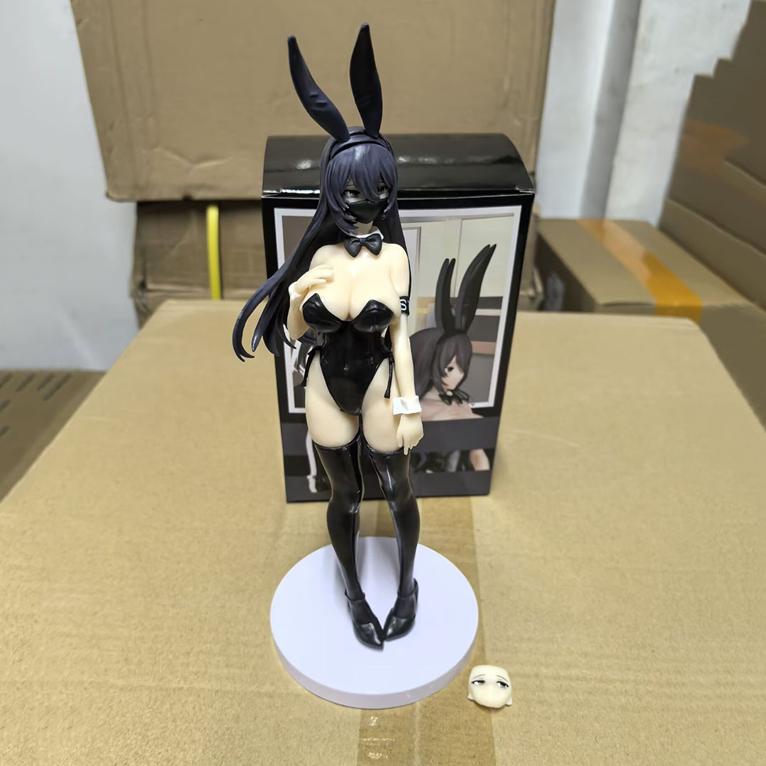 二次元动漫手办美后背酱兔女郎模型摆件大尺度手办工厂