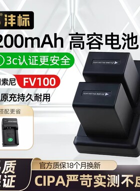 沣标索尼NP-FV100电池Z90 CX700E CX680 PJ50E 260E VG10摄像机FV70 FV50 FV70 AX40 30E 20E SR68E CX900E