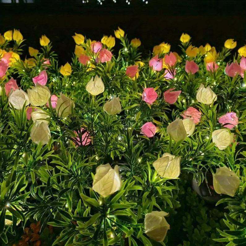 太阳能栀花仿真灯园户外LED花庭院花装饰草坪子灯笼草地插氛YX-03,家装灯饰光源,草坪灯,淘宝优惠券,粉丝福利购,淘宝优惠卷