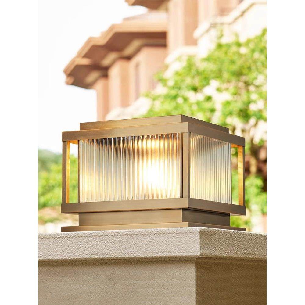 铜户全墅外柱头灯别大门庭院灯院墙太61515柱子灯防水围墙灯阳能,家装灯饰光源,柱头灯,淘宝优惠券,粉丝福利购,淘宝优惠卷