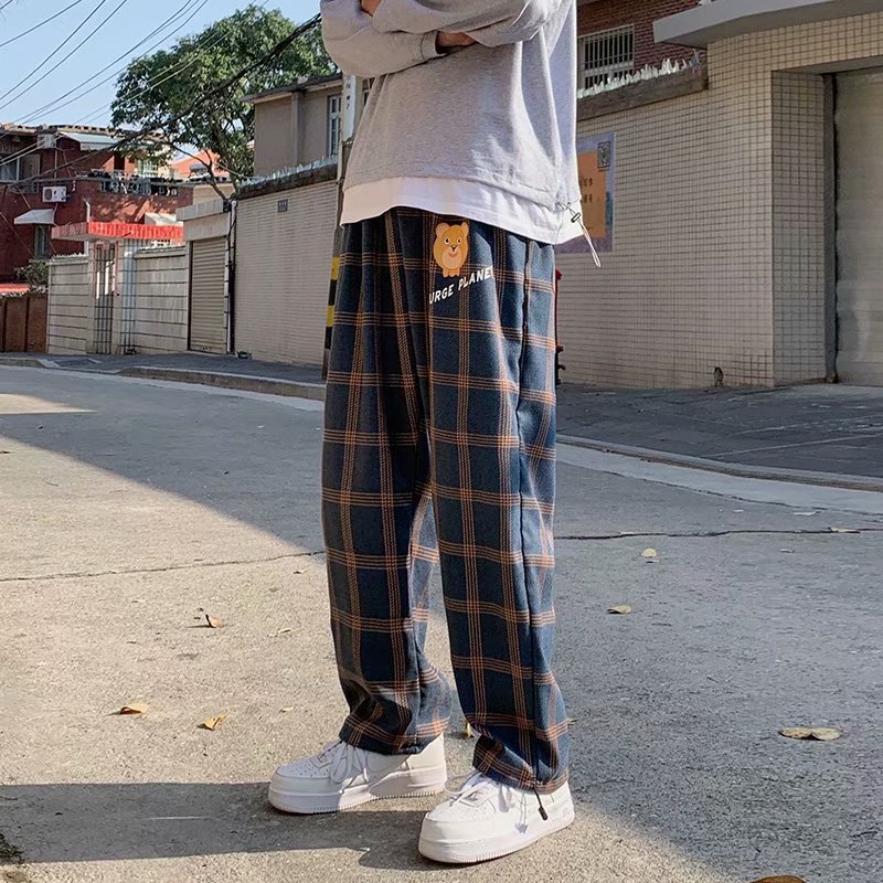 Spring baggy casual pants for men