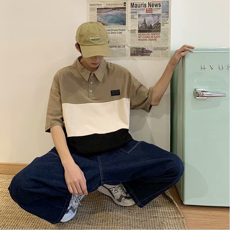 Summer new short sleeve sweater half sleeve large loose top