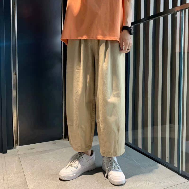 Men's overalls: Hong Kong style in spring and Autumn