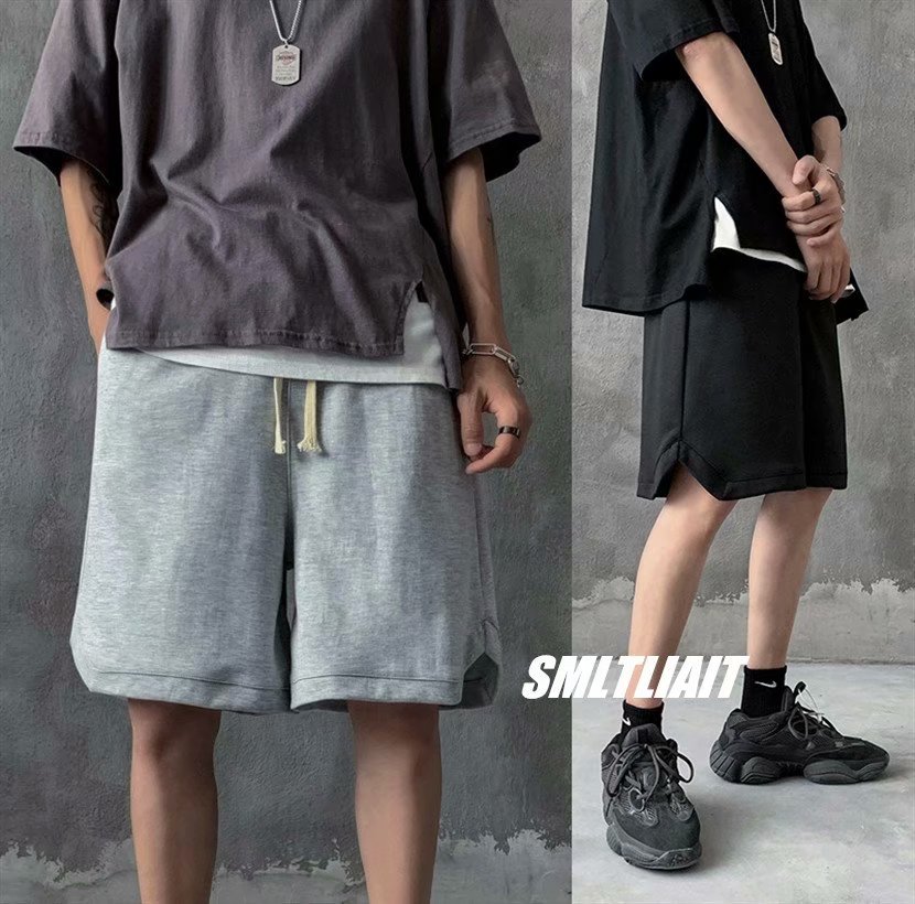 New shorts men's summer Korean loose straight pants fashion versatile cool casual pants