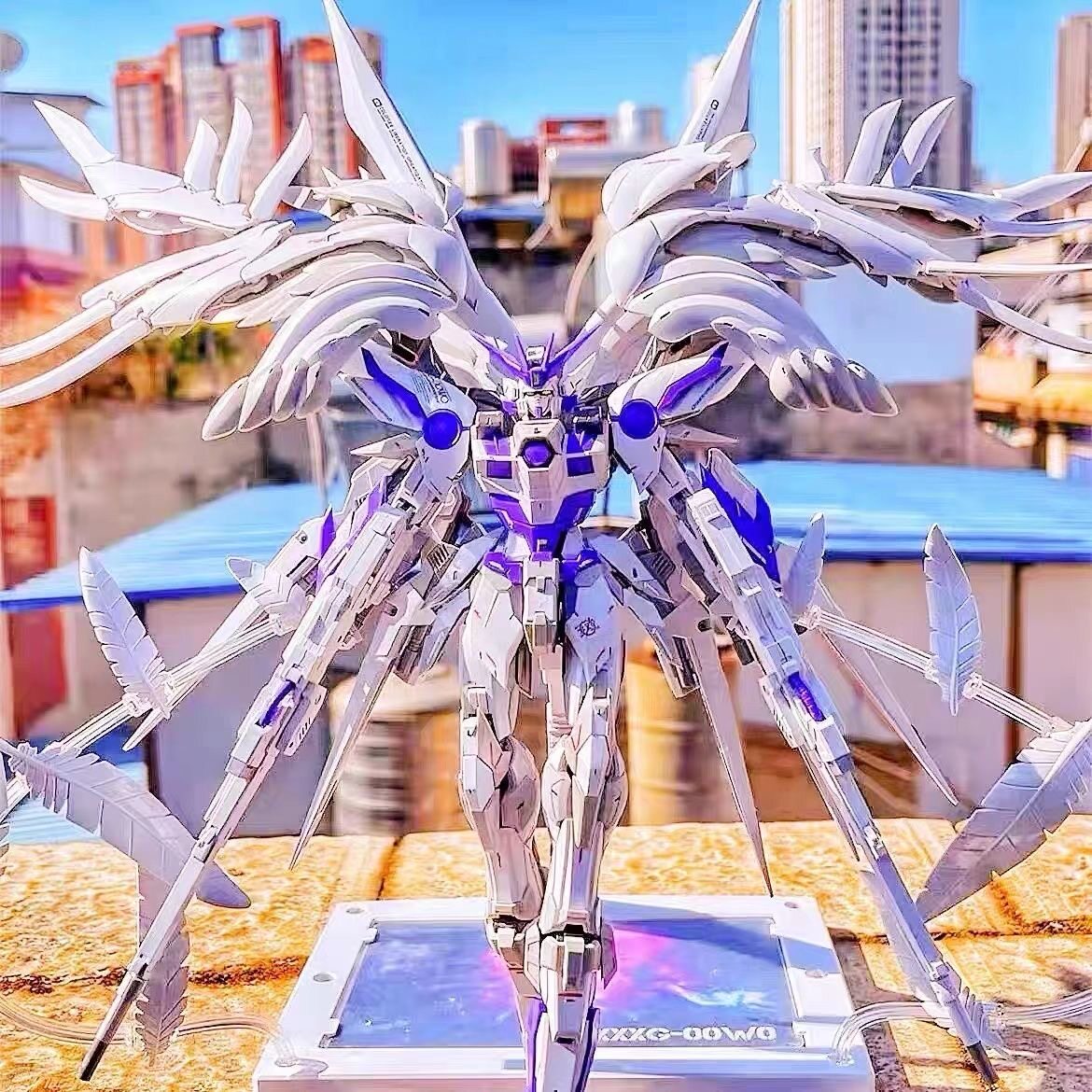 모델 gundam mg raid 무료 유니콘 빨간 이단 HG 로봇 메크 어셈블리 핸드 -장난감 소년 수십