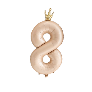 网红40寸数字气球ins风宝宝周岁生日派对装饰场景布置男女孩拍照