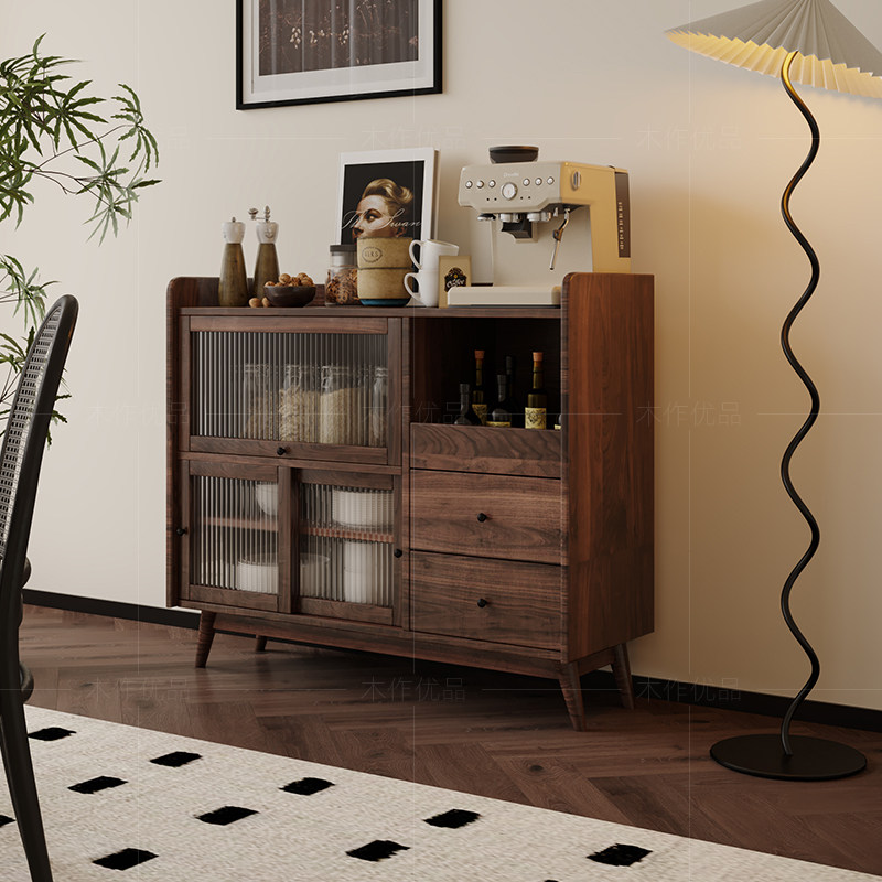 中古风餐边柜茶边柜边柜茶水柜法式复古储物柜厨房橱柜客厅置物柜,住宅家具,餐边柜,淘宝优惠券,粉丝福利购,淘宝优惠卷