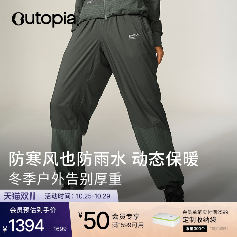 SolarShield防风抓绒裤