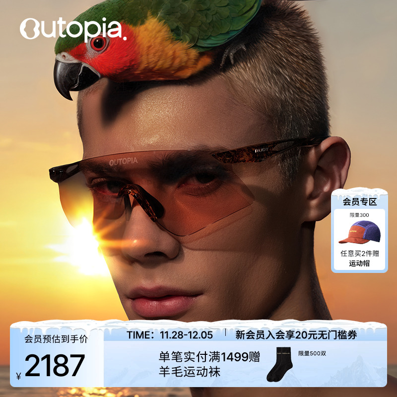 RudyxOutopia26g超轻运动墨镜