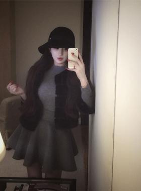 WW定制「江南区贵妇」显瘦百搭轻奢秋冬网红小众设计感外套