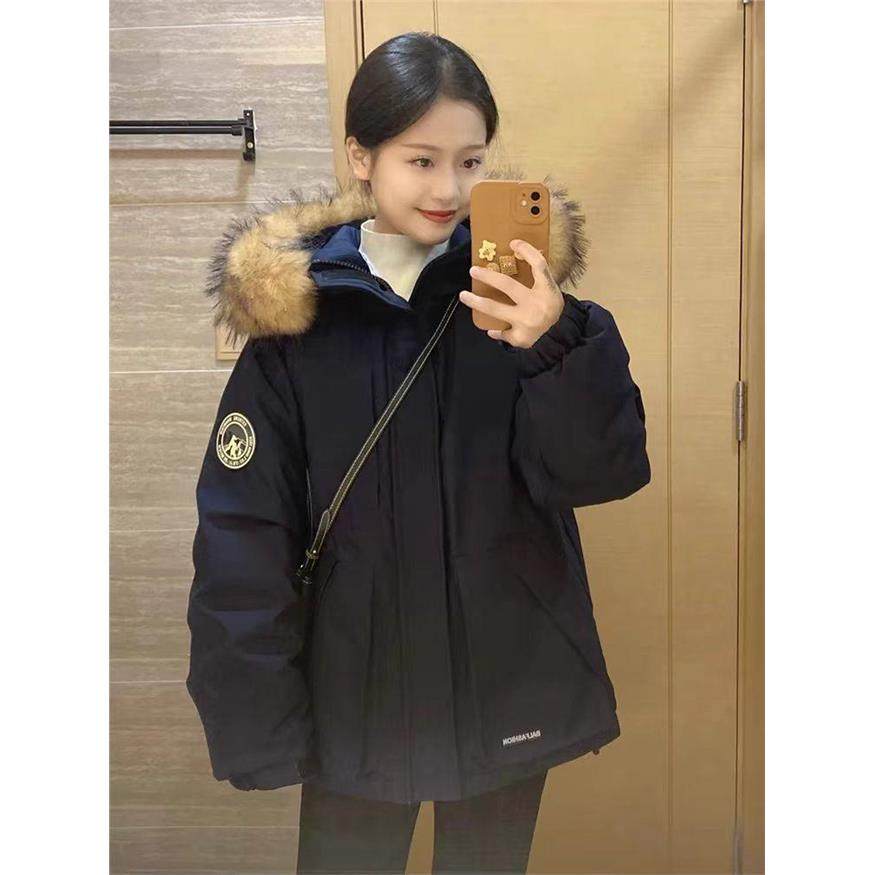 2025新款冬季棉衣女美式覆古连帽小个子大毛领宽松工装派克服外套,女装/女士精品,棉衣/棉服,淘宝优惠券,粉丝福利购,淘宝优惠卷