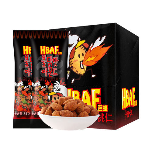 芭蜂HBAF爆辣火鸡面味扁桃仁