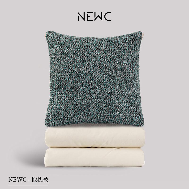 新宸优品全棉抱枕被两用