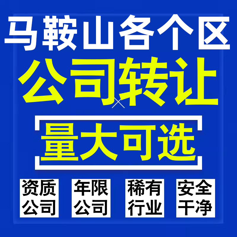 马鞍山公司股权转让收购买科技贸易教育传媒咨询类公司营业执照注
