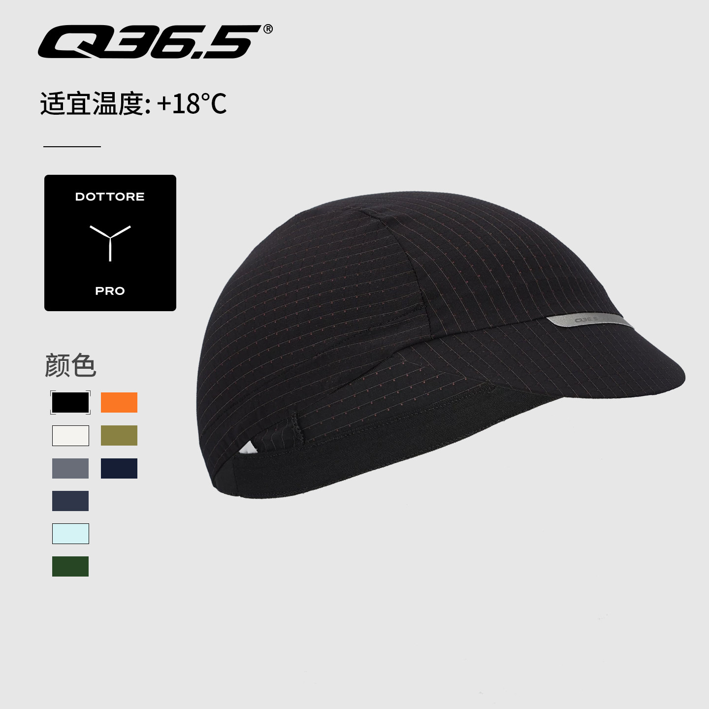Q36.5骑行小帽透气吸汗男女通用Dottore PRO Summer Cap - 实物图