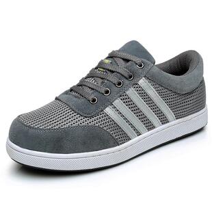 新款直销劳保鞋休闲时尚板鞋透气绝缘防砸防穿刺耐磨防滑防护鞋工