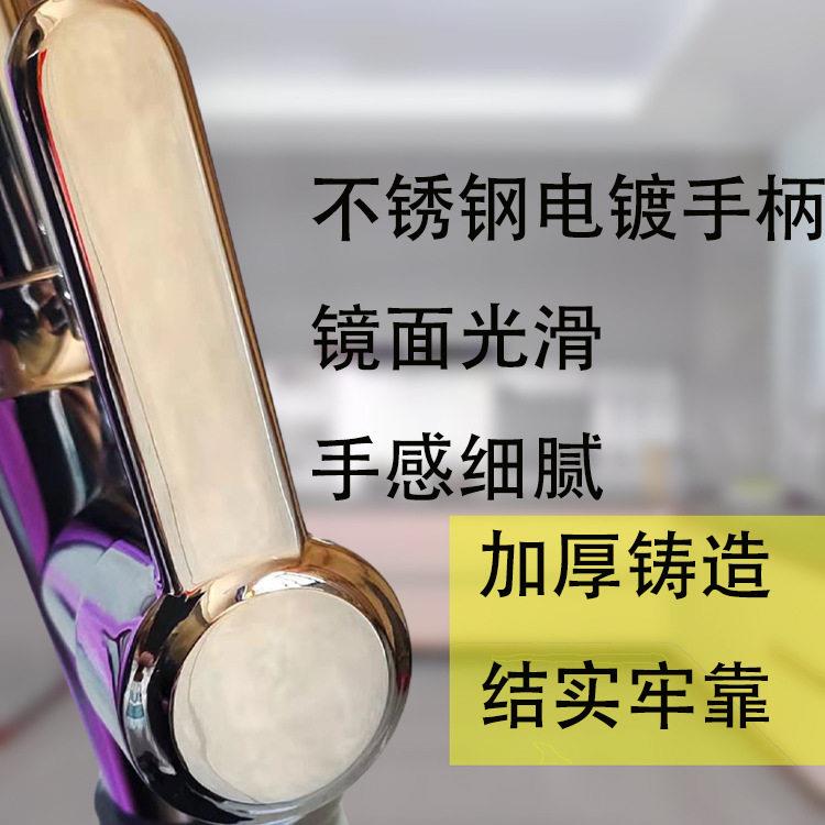 新款直销电镀不锈钢冷热水龙头弯洗菜盆洗衣槽龙头塔菜盆标镀铬款