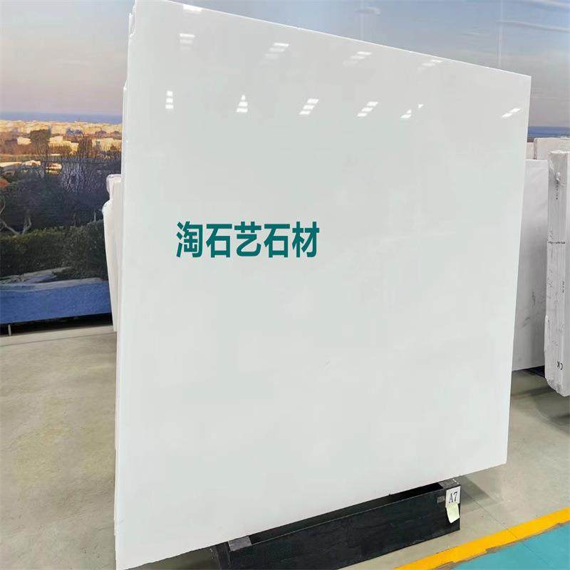 新款直销南斯拉夫白石材家装别墅天然大理石背景墙爱马灰地板窗台