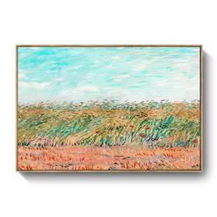 新款直销欧式简约喷绘油画 故乡田野KTV客厅酒店家庭客厅装饰画8