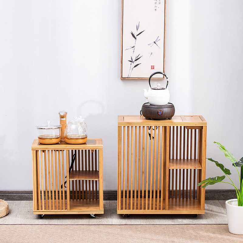 新款直销移动茶水柜金灶全自动简易家用客厅茶台烧水壶一体办公室