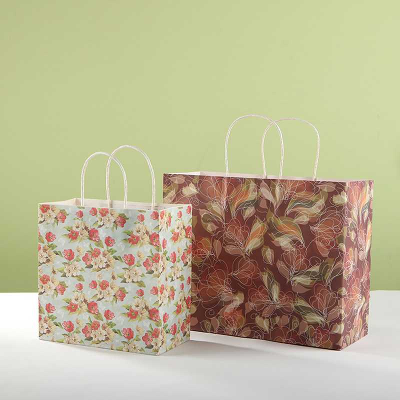 新款直销花色10款精美小清新纸袋服装女鞋礼品袋购物袋 直销现货8