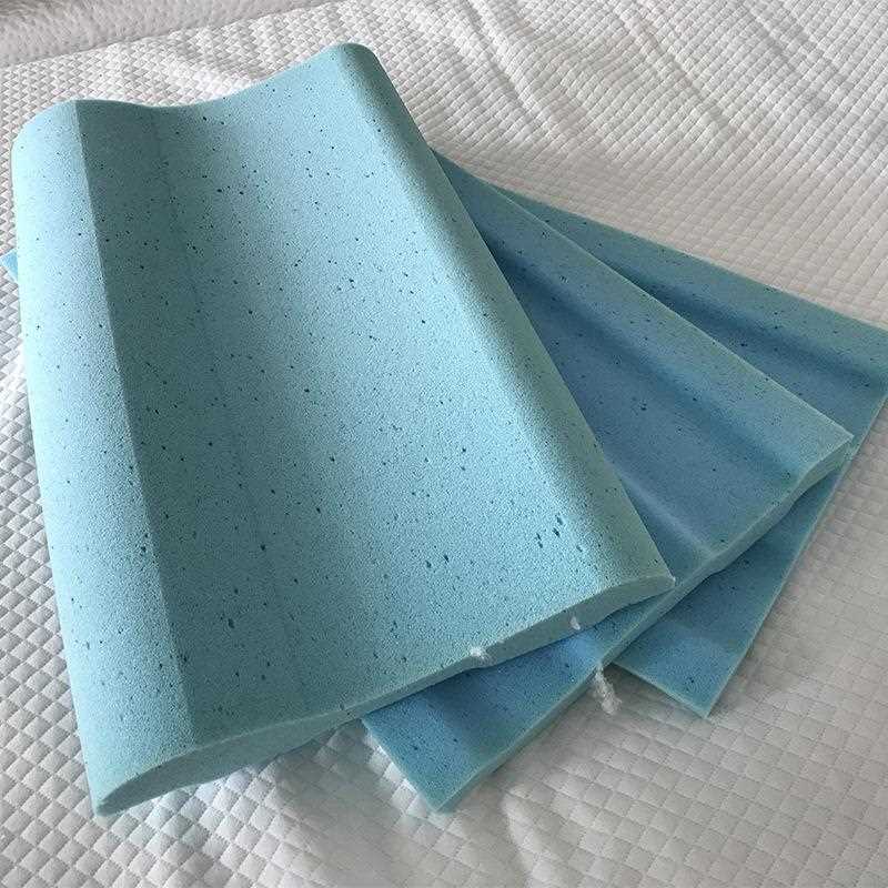 新款直销波浪分层切割枕 异形线切割枕芯 慢回弹抱枕海绵供应