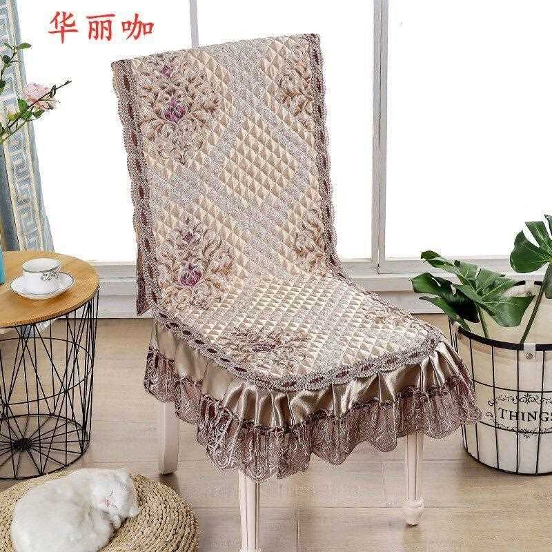 新款直销椅子罩套家用椅子套连体椅套椅垫套装餐椅连体座椅套餐桌