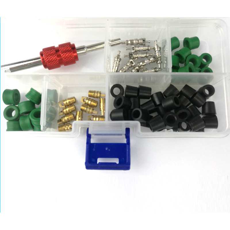 新款直销71pcs 汽车空调配件 维修套装 密封圈等配件盒装